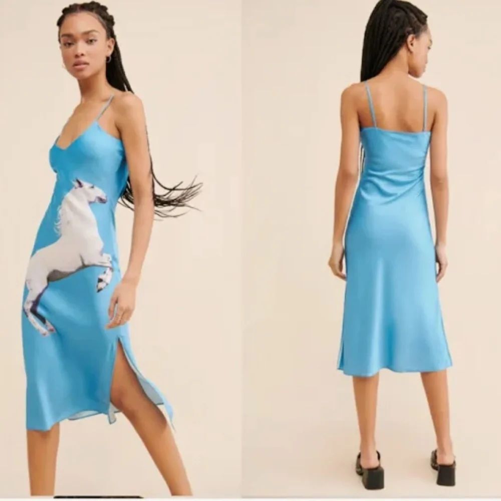 Tyler McGillivary Equestrian Slip Dress Horse Girl Spring Dress ⭐️read info
NN27